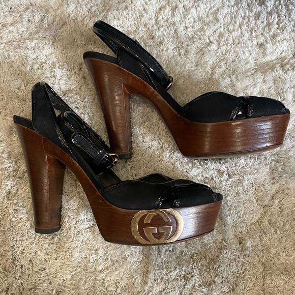 Authentic Gucci Heel Sandal - Picture 3 of 5
